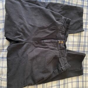 Lucy & Yak Black High-Waist Trousers